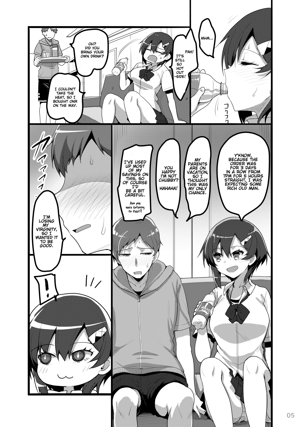 Hentai Manga Comic-When I Called Over a Call Girl, My Classmate Showed Up-Read-4